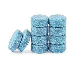 HSR Car Accessories in 10 PCs Car Wiper Detergent Effervescent Tablets Washer Auto Windshield Cleaner Glass Wash Cleaning Tablets 10 Count (Pack of 1)
