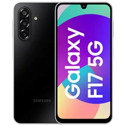 Samsung Galaxy F17 5G 128 GB, 6 GB RAM, Neo Black, Mobile Phone