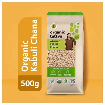 Organic Tattva Kabuli Chana 500 g