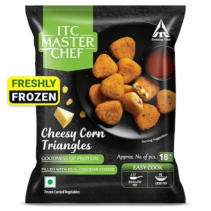 ITC Master Chef Cheesy Corn Triangles 320 g