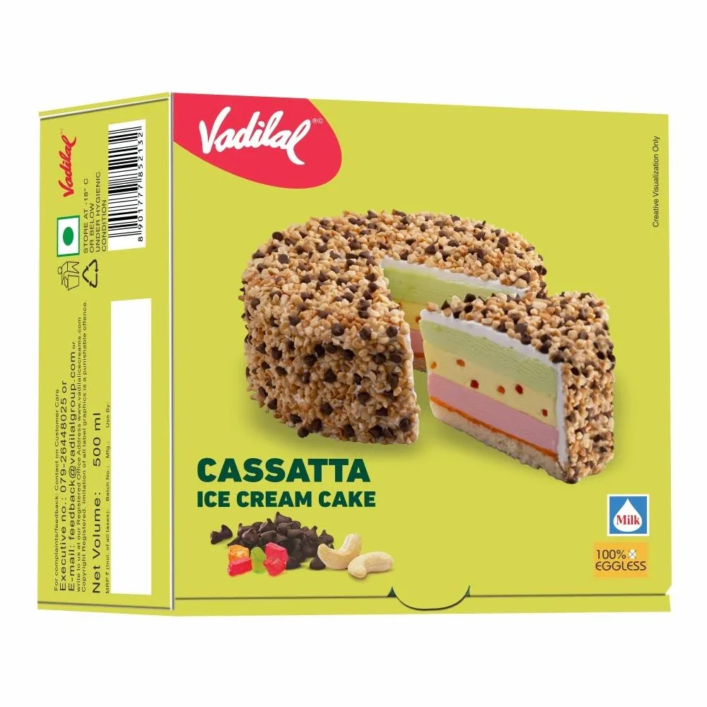 Vadilal Cassatta Cake Ice Cream 500 ml