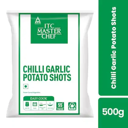 ITC Master Chef Chilli Garlic Potato Shots 500 g