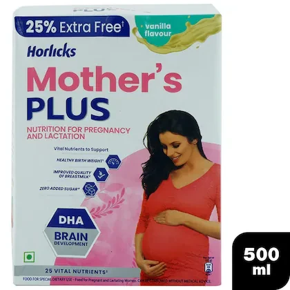 Horlicks Mother's Plus Vanilla 500 g