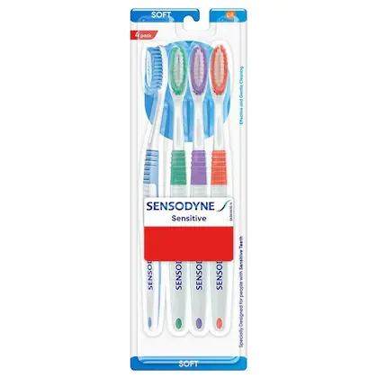 Sensodyne Sensitive (Soft) Toothbrush (Pack of 4)