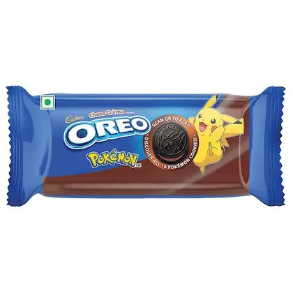 Cadbury Oreo Pokemon Choco Cream Biscuit 41.75 g
