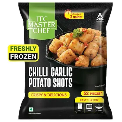 ITC Master Chef Chilli Garlic Potato Shots 420 g