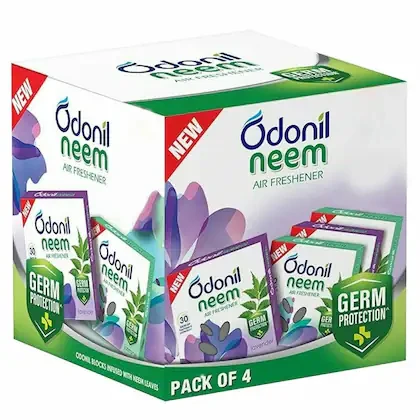 Odonil Neem Air Freshener Blocks (Pack of 4) 48 g