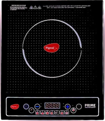 Pigeon Prime 1800 W Induction Cooktop Push Button Latest Model (Black) - New Launch